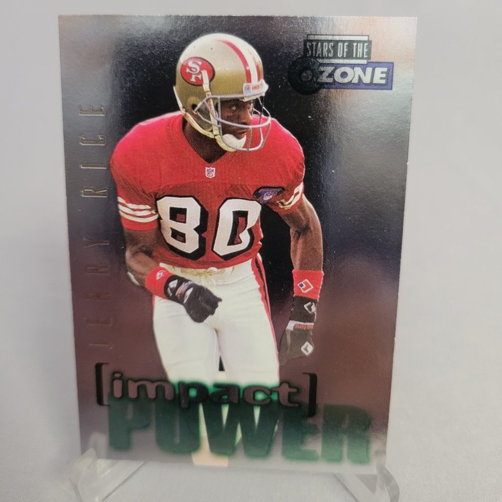 Jerry Rice 1995 Skybox Impact Power Stars of The Zone #IP11